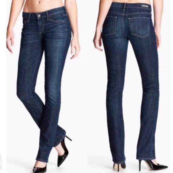 Citizens of Humanity "Ava" Straight-Leg Jeans Size 27 - Picture 1 of 5